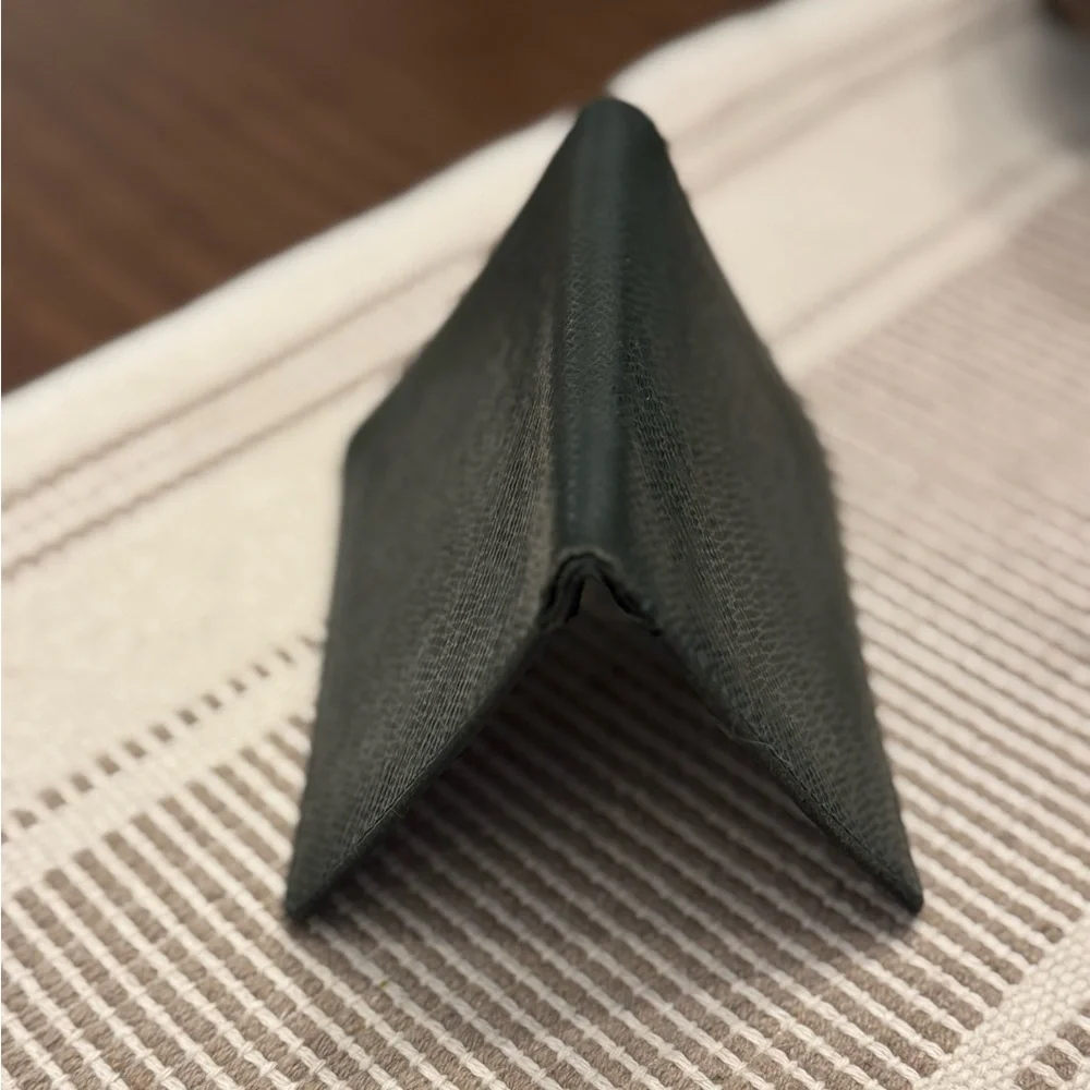 Taiga Leather Louis Vuitton Green small goods